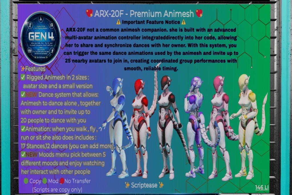 ARX-20F Animesh, L$1499