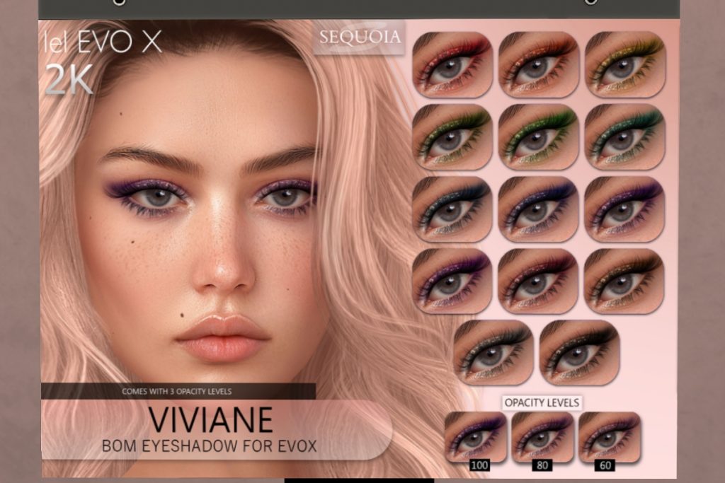 Viviane Eyeshadow - EvoX, L$299