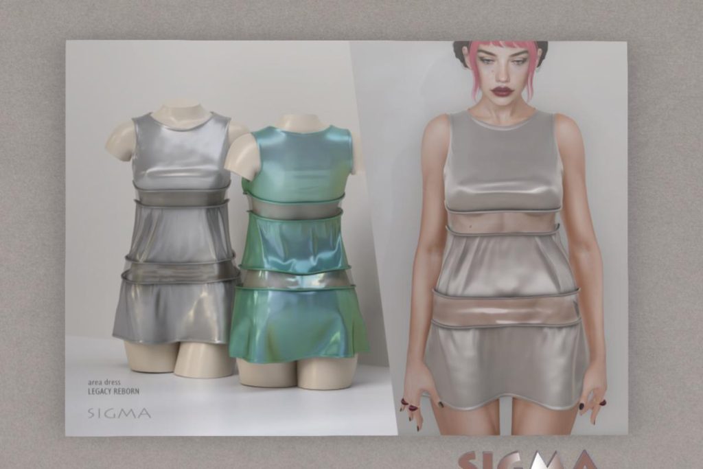 Area Dress - Legacy/Reborn, L$188 each/L$488 FP
