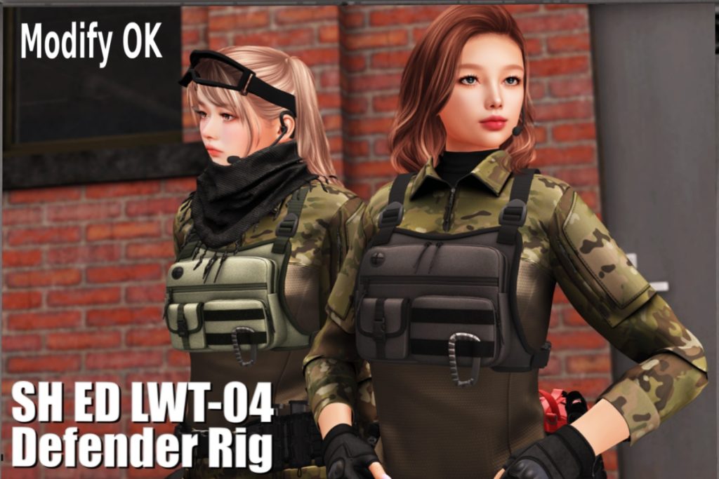 Defender Rig - MaitreyaX/Legacy M+F, L$240 each/L$2000 each FP