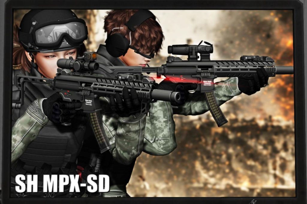 SH MPX SD Gun, L$800-L$900 each
