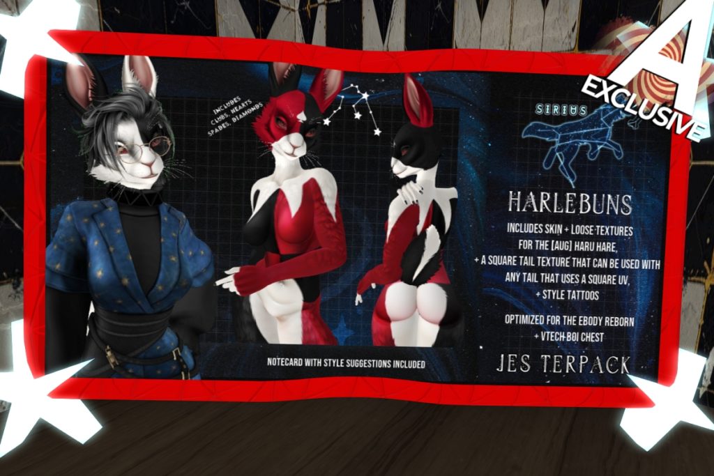 Harlebuns Jester BOM Mod - BOM/See Ad for Fits, L$600