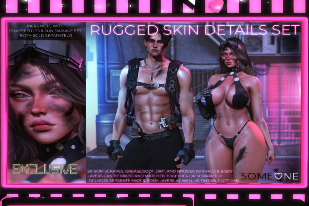 Rugged Skin Details - EvoX, L$275