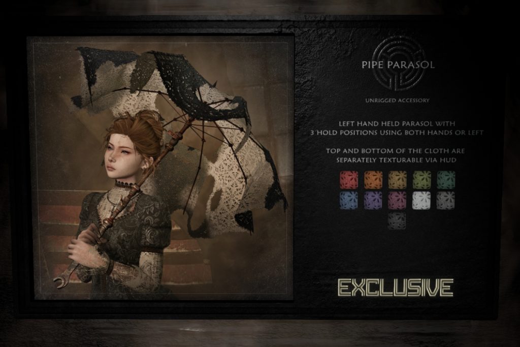 Pipe Parasol, L$295