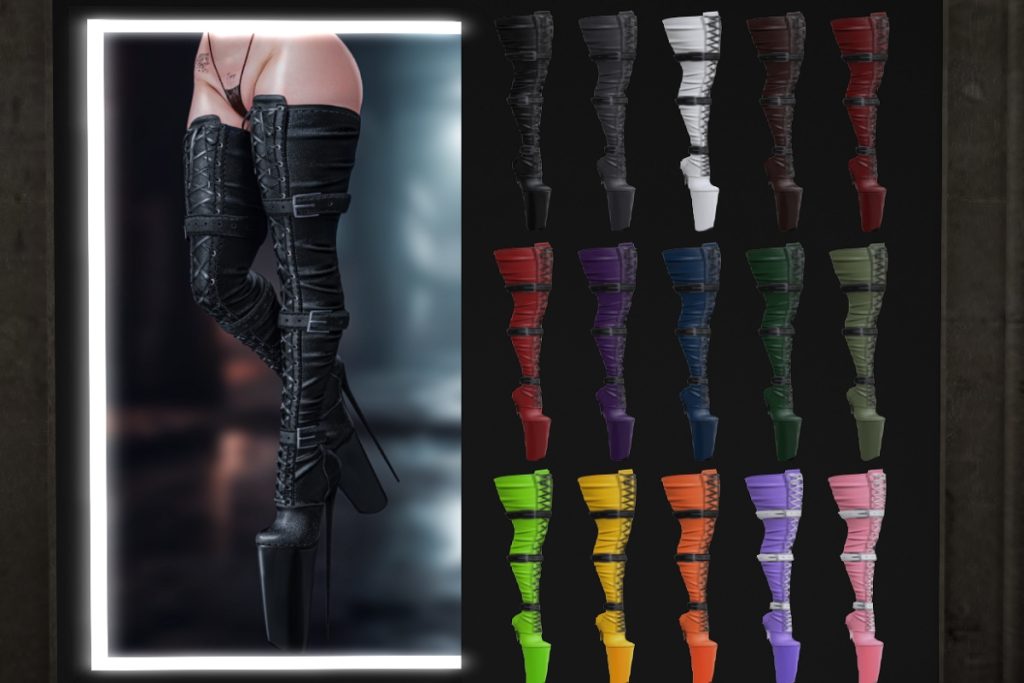 Tempt Boots - Legacy/MaitreyaX/Reborn, L$299 each/L$2999 FP