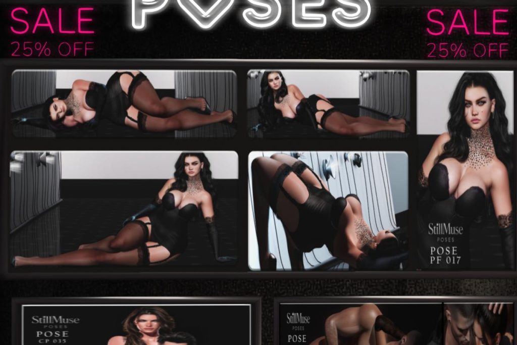 Pose PF 017, L$250 each