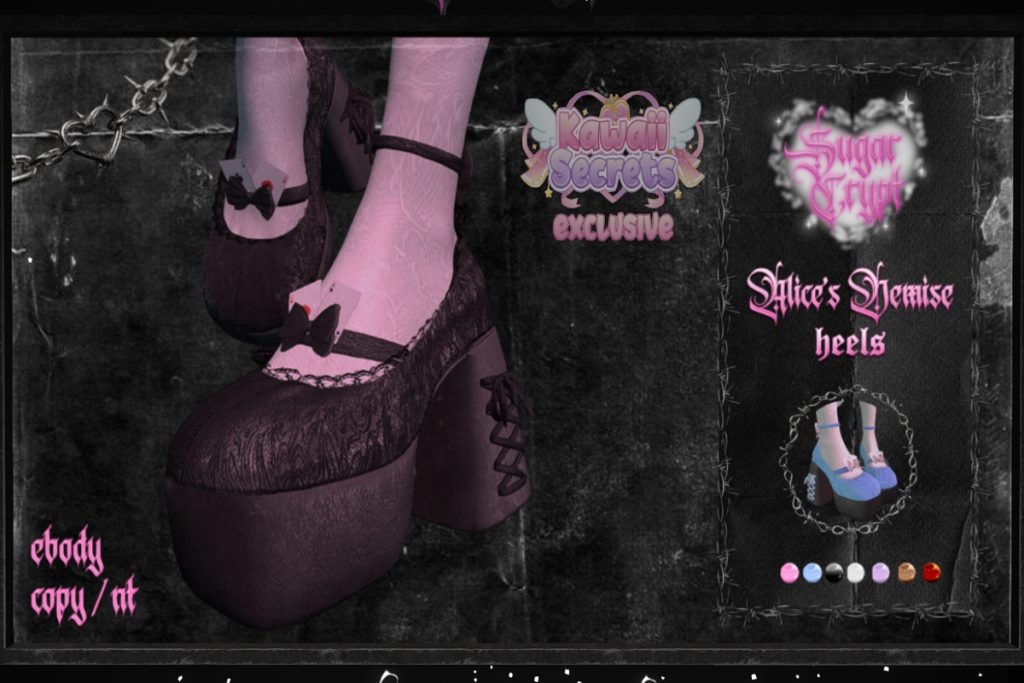 Alice's Demise Heels - Reborn, L$350