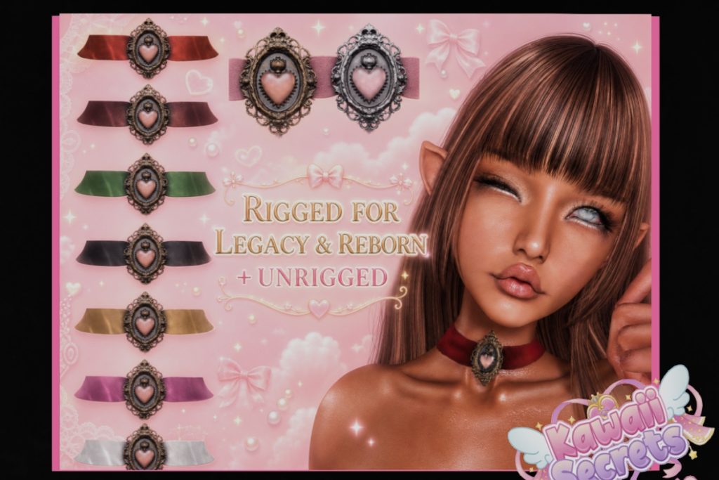 Pendant Choker - Legacy/Reborn/Unrigged, L$155