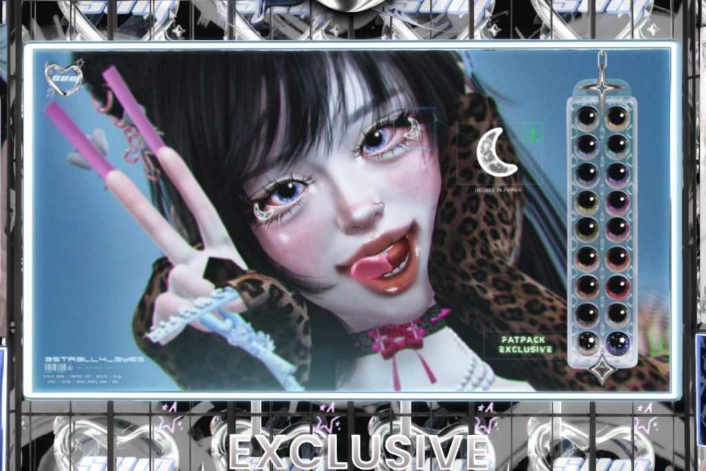 3str3|| Eyes - BOM/Catwa/EvoX/Genus, L$399 each/L$799 FP