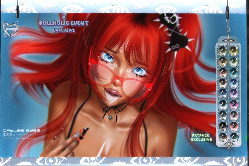 Cry BB Eyes - Bom/Evo/EvoX/Genus Morphtoon, L$399 each/L$699 FP