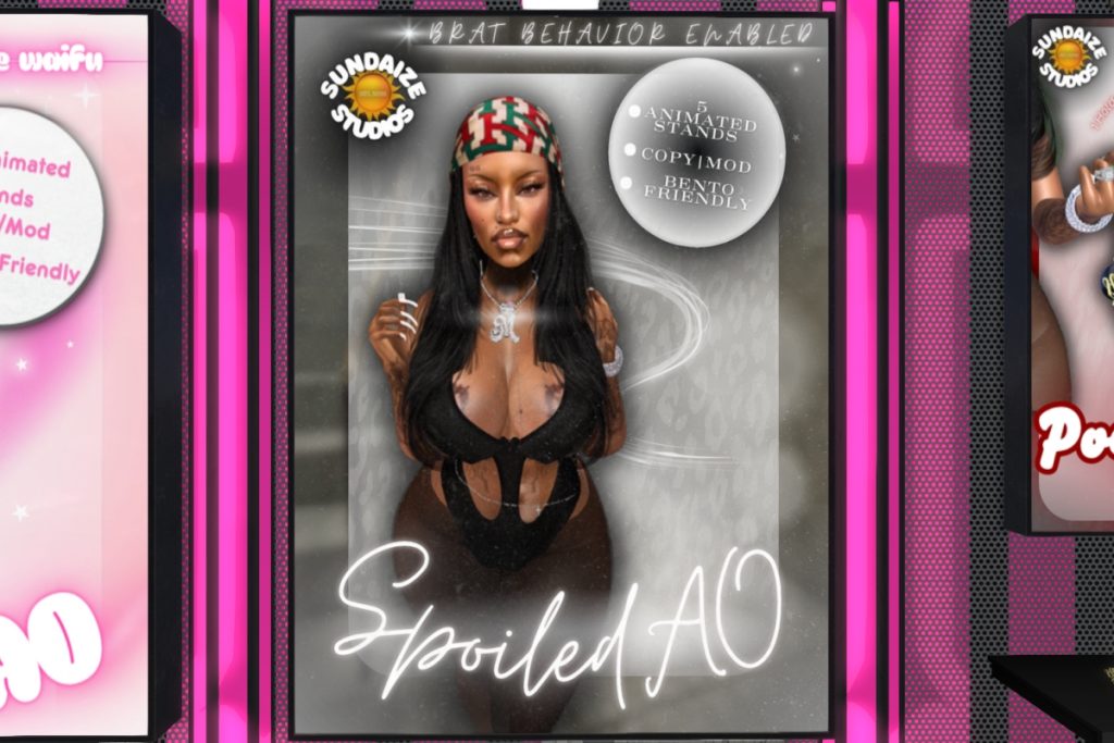 Spoiled AO, L$249 each/L$1199 FP
