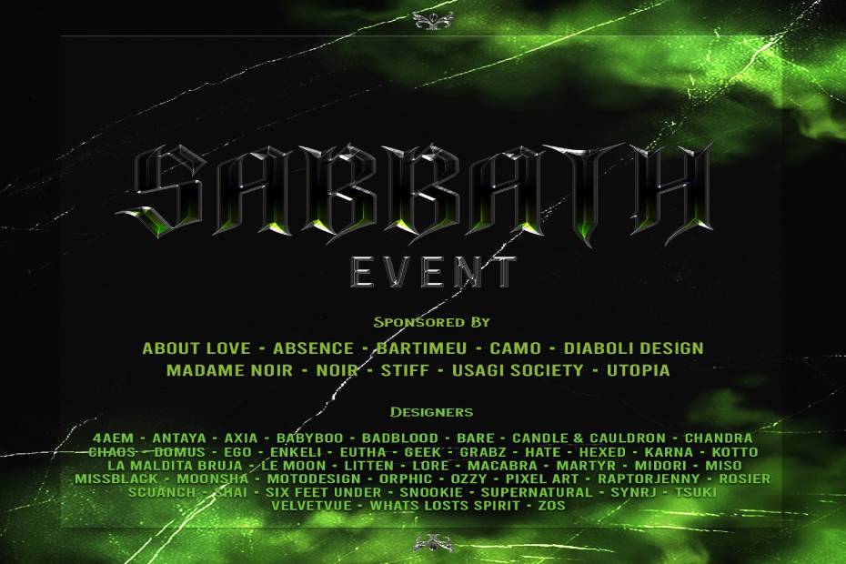 ELEVATE YOUR DARK AESTHETIC AT SABBATH