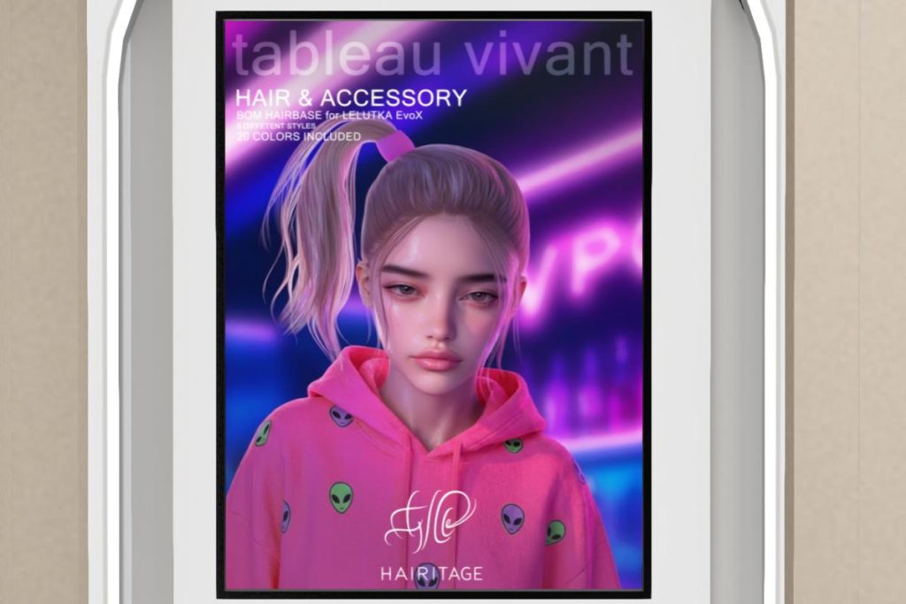 Hair &amp; Accessory #85 - EvoX, L$288 each/L$788 FP