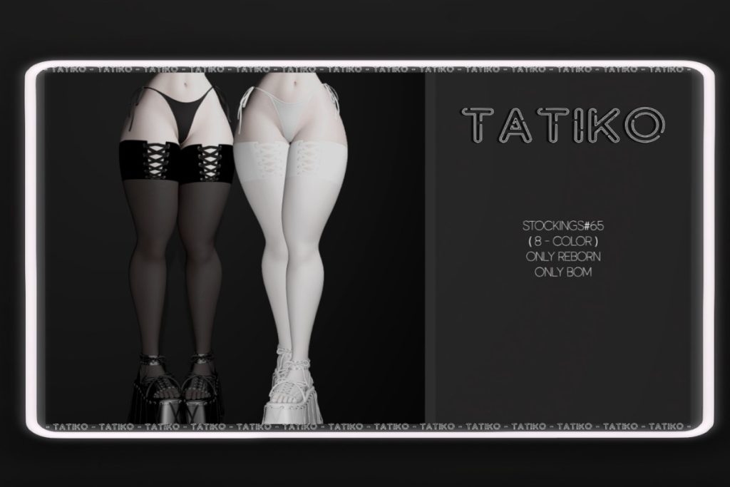 Pattern Tights #12 - BOM for Reborn, L$350