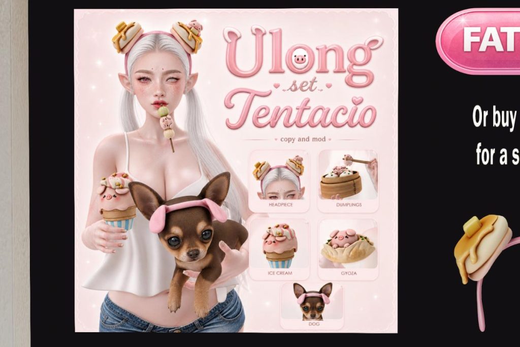 Ulong Set, L$149-L$225 each/L$999 FP
