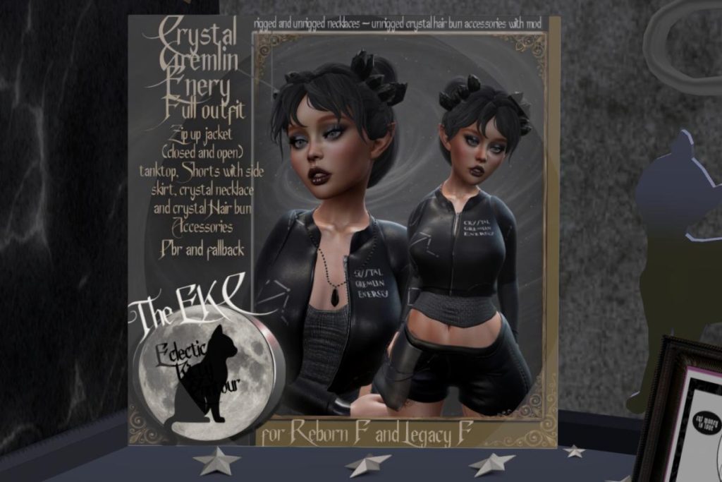 Crystal Gremlin Energy Full Outfit - Legacy/Reborn, L$150