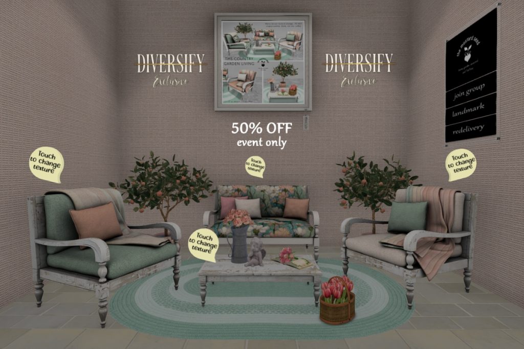 Country Garden Living Collection, L$225