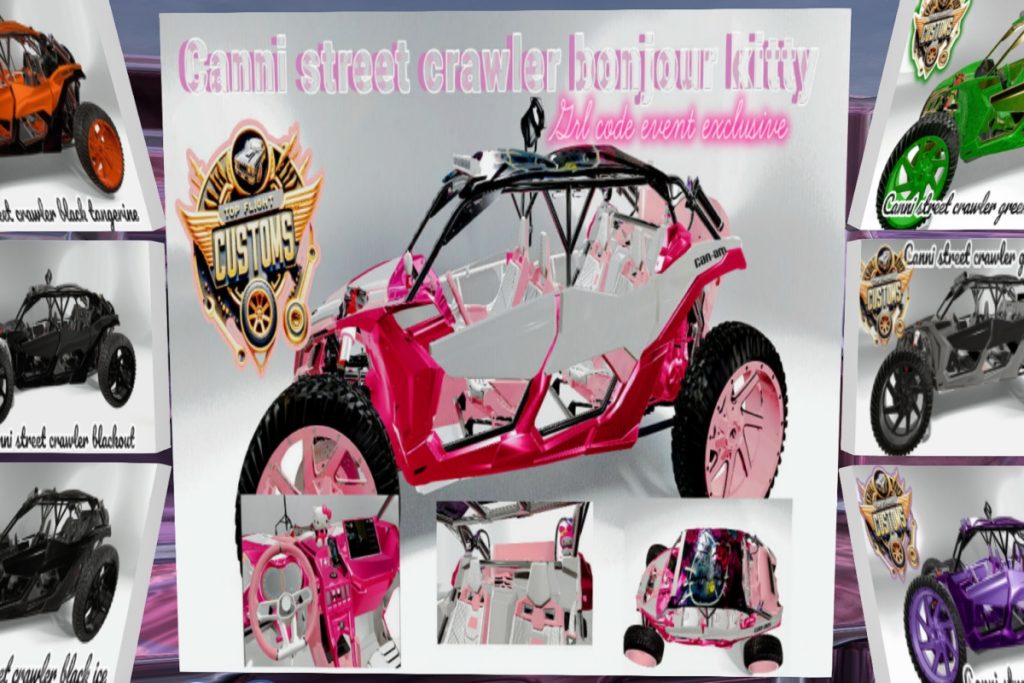 Canni Crawler Vehicle, L$2999