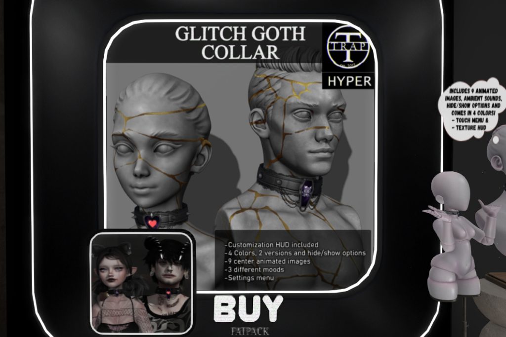 Glitch Glotch Collar, L$399