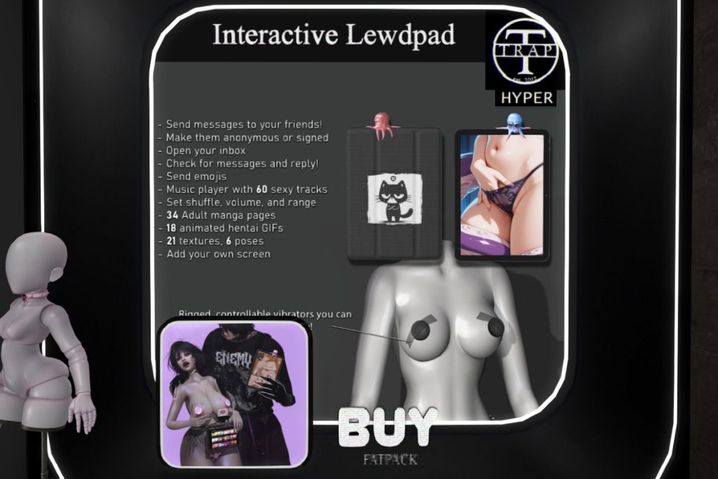 Interactive Lewdpad, L$699