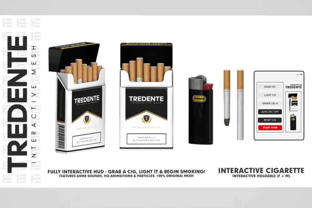 Interactive Cigarette Holdable, L$599
