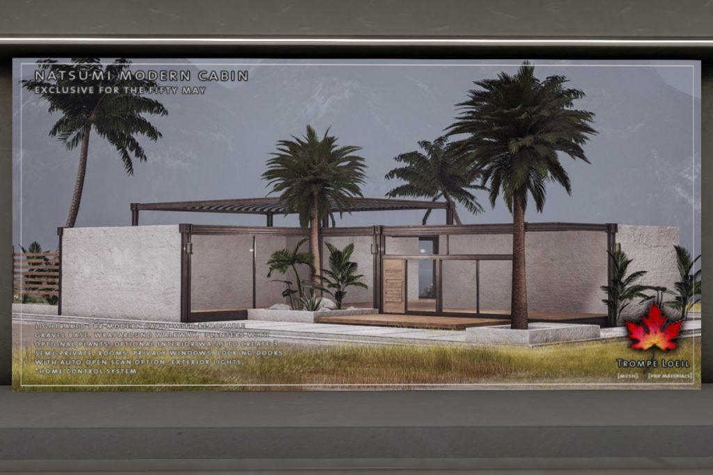 Natsumi Modern Cabin, L$525