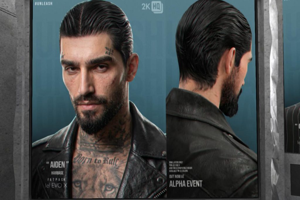 Aiden Hairbase - EvoX, L$300