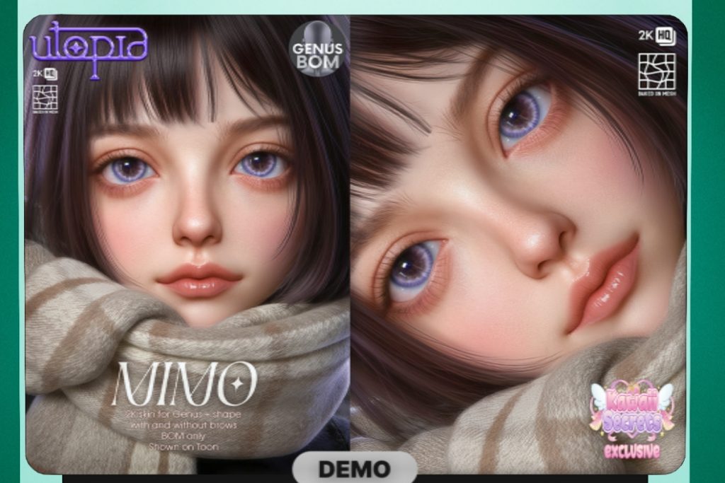 Mimo Skin - Genus, L$599 each/L$1350 FP