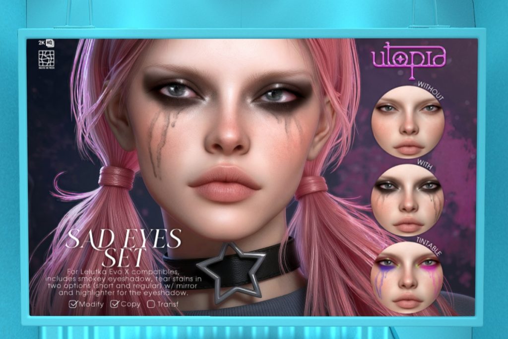 Sad Eyes Set - EvoX, L$215