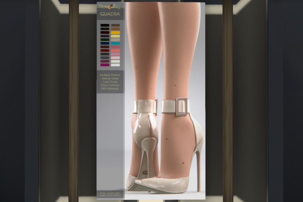 Quadra Heels - GenX/Inithium/Legacy/Maitreya/Reborn/+mods, L$675