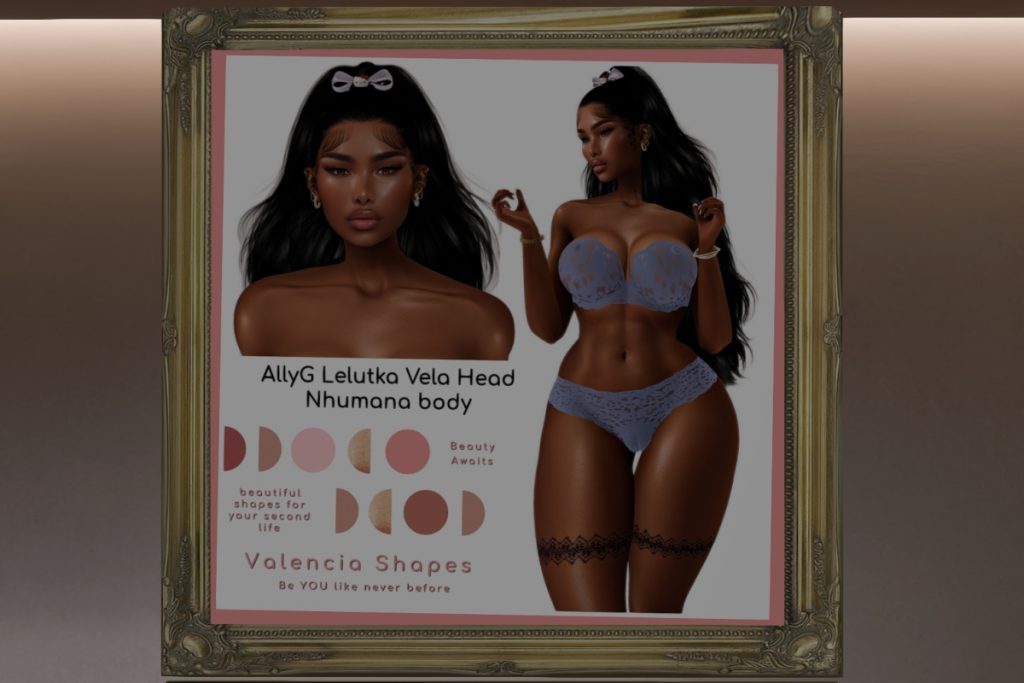 AllyG Shape - EvoX Vela/Nhumana, L$250