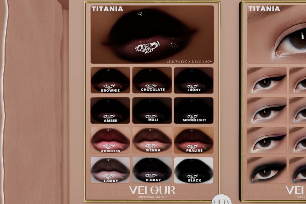 Titania Lipstick - EvoX, L$290