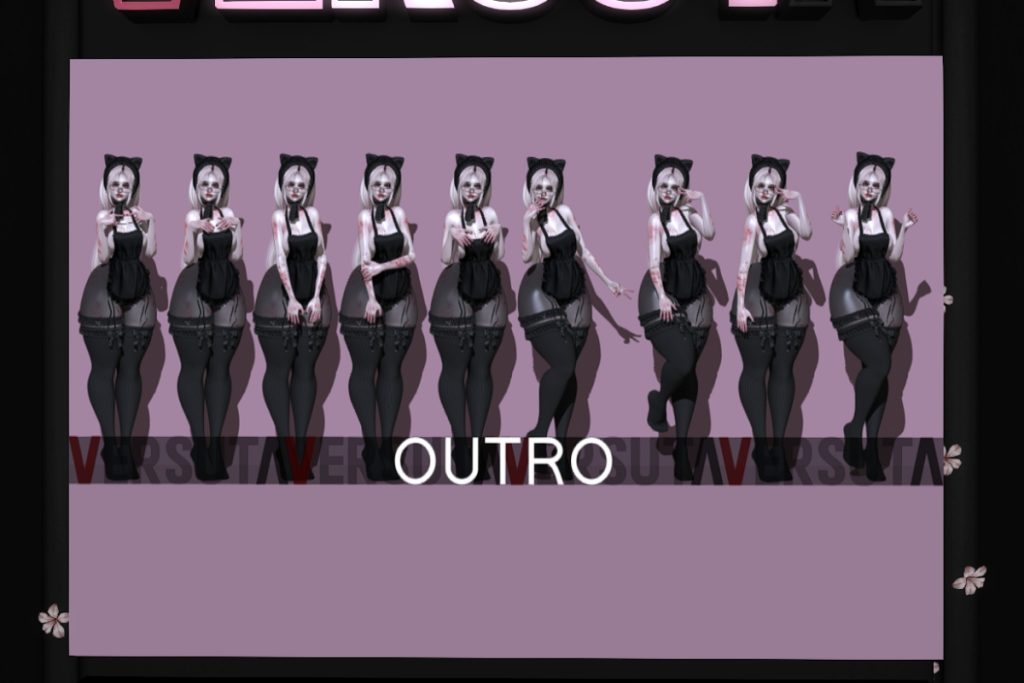 Outro Poses, L$50 each/L$269 FP