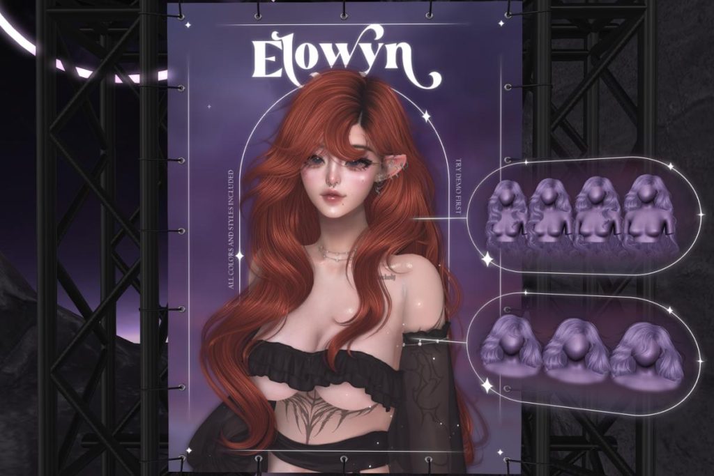 Elowyn Hair, L$575