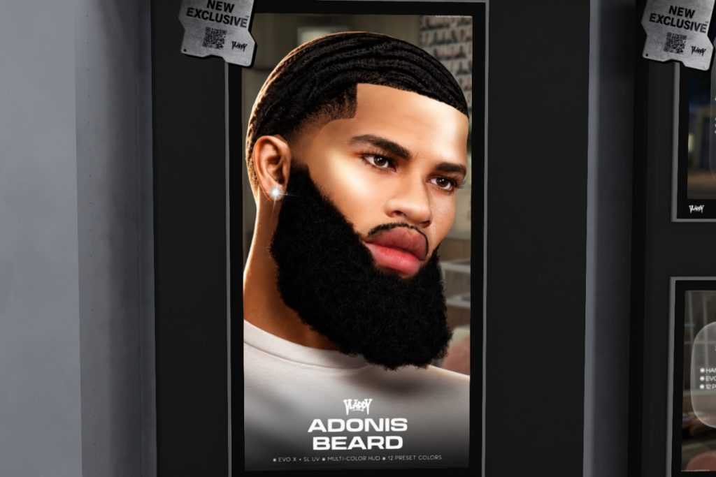 Adonis Beard - EvoX/SLUV, L$555 FP