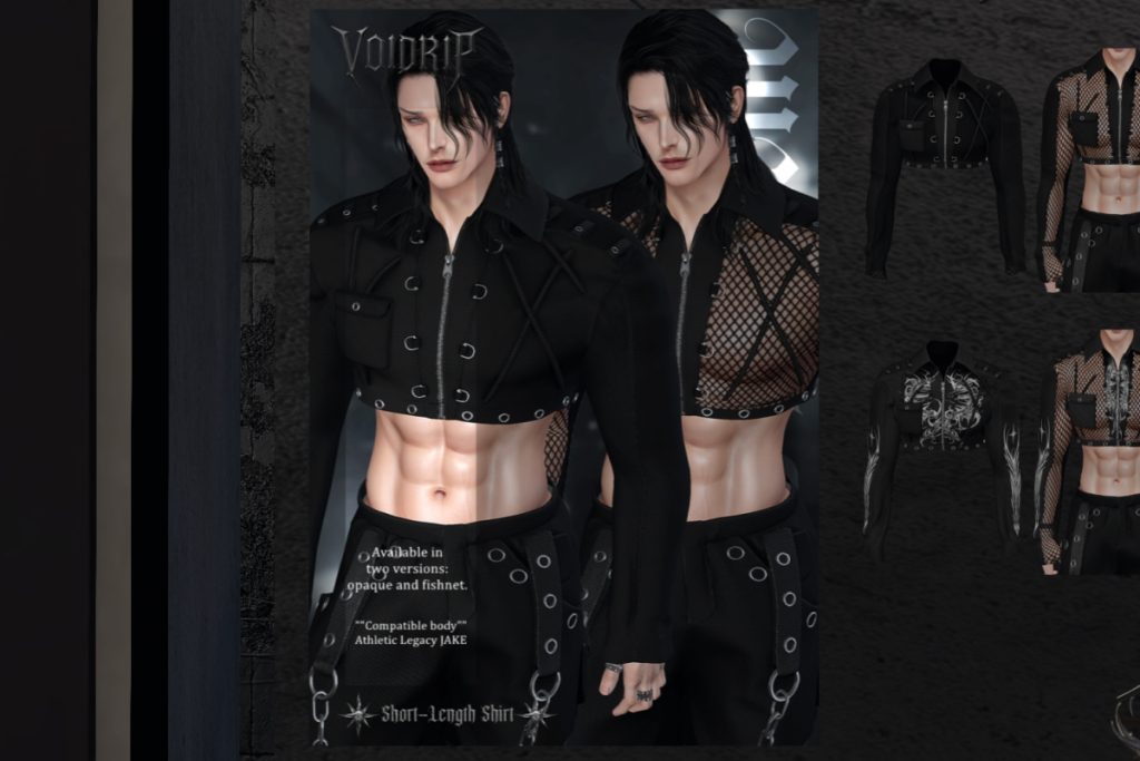 Short Length Shirt - Legacy/+mods, L$350 each