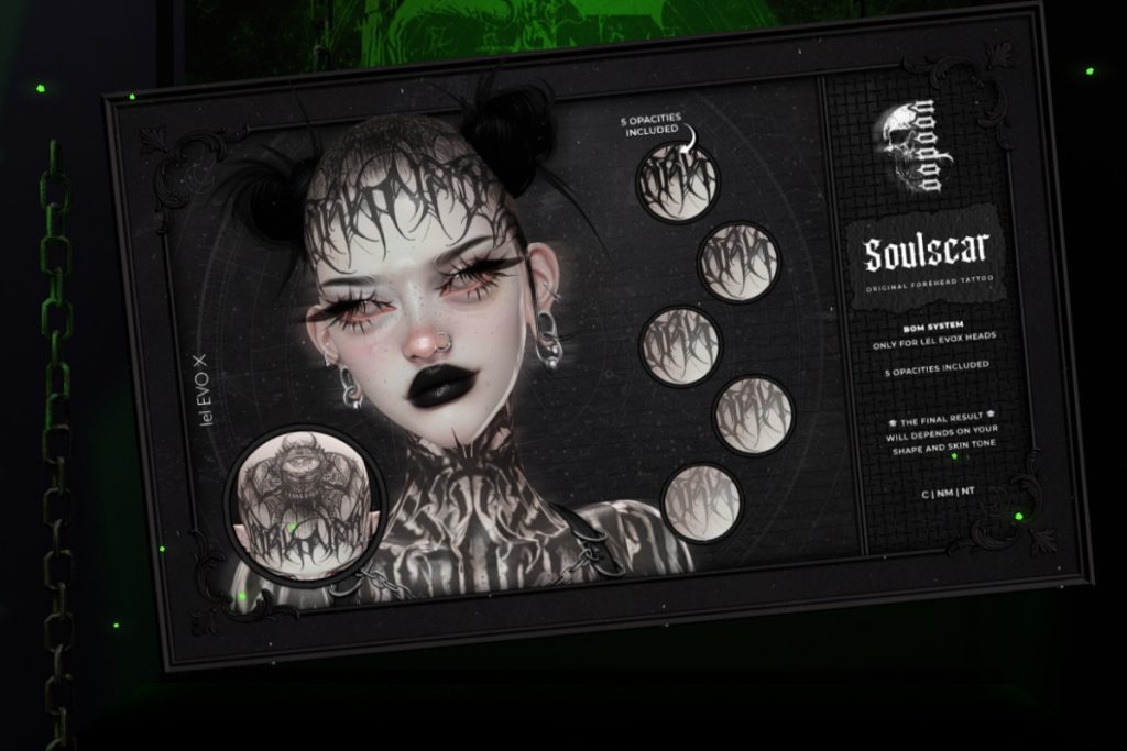 Soulscar Tattoo - EvoX, L$189