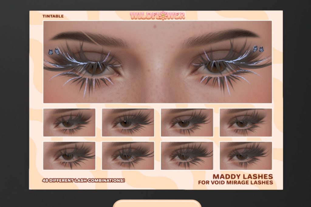 Maddy Lashes - EvoX, L$475