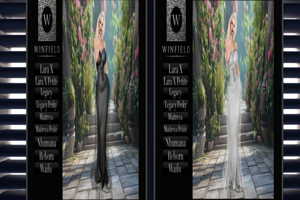 Back Soon Dress - Legacy/Maitreya/Nhumana/Reborn/+mods, L$180-L$200 each
