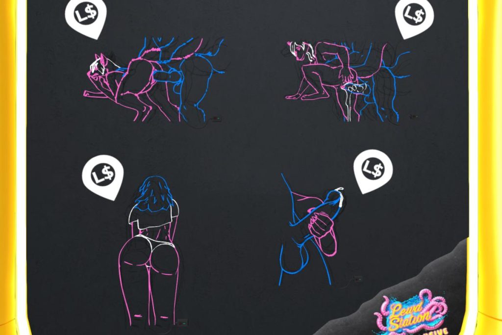 Lewdy Wall Neons, L$160 each