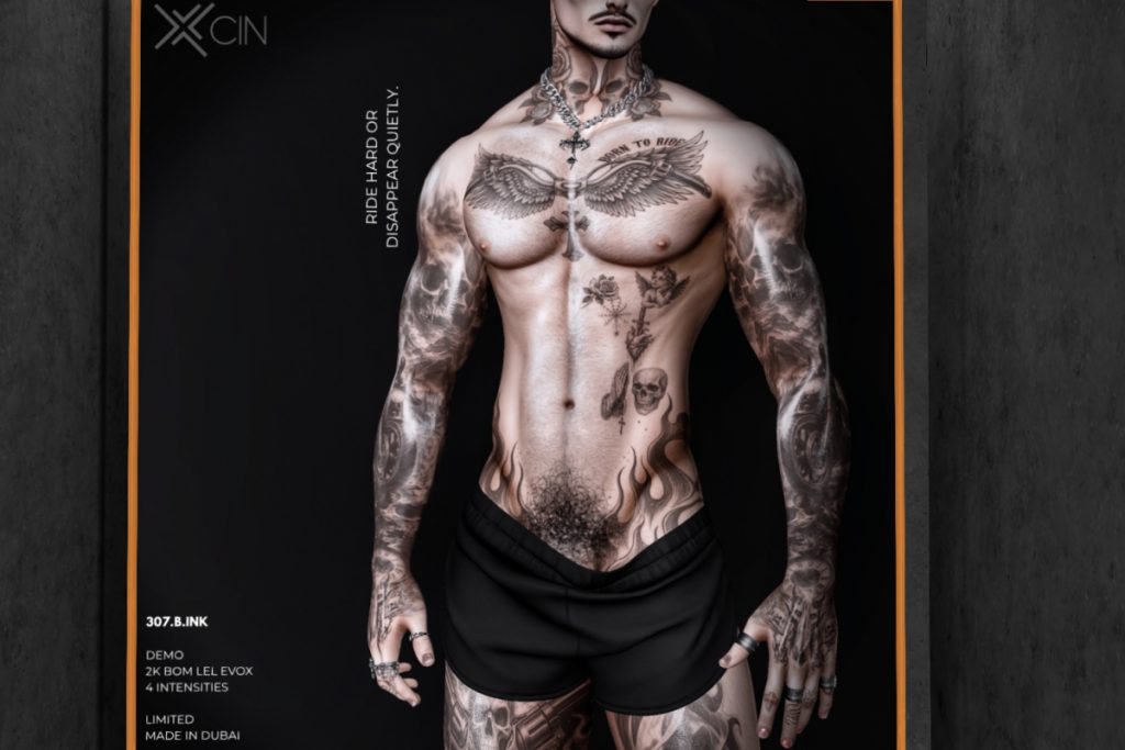 307 B-Ink Tattoo - BOM, L$399