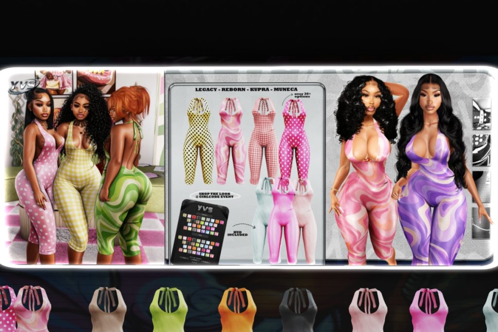 Eva Bodysuit - Inithium/Legacy/Reborn/Yentements, L$375 each/L$1250 FP