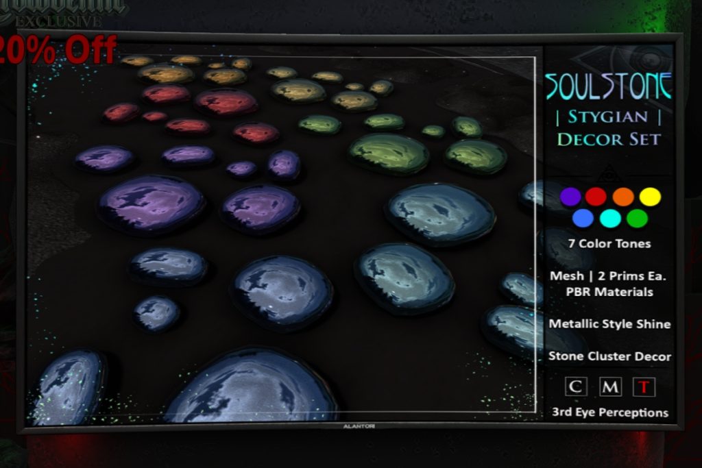 Stygian Soulstones, L$320
