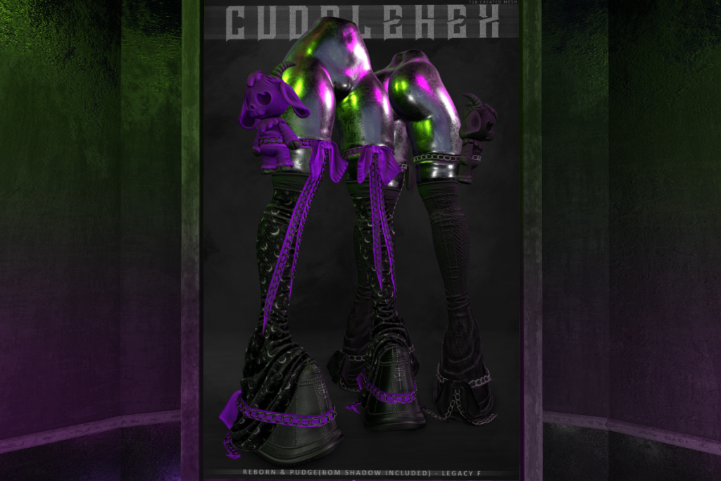 Cuddlehex Stompers - Legacy/Reborn/+mods, L$349 each/L$1899