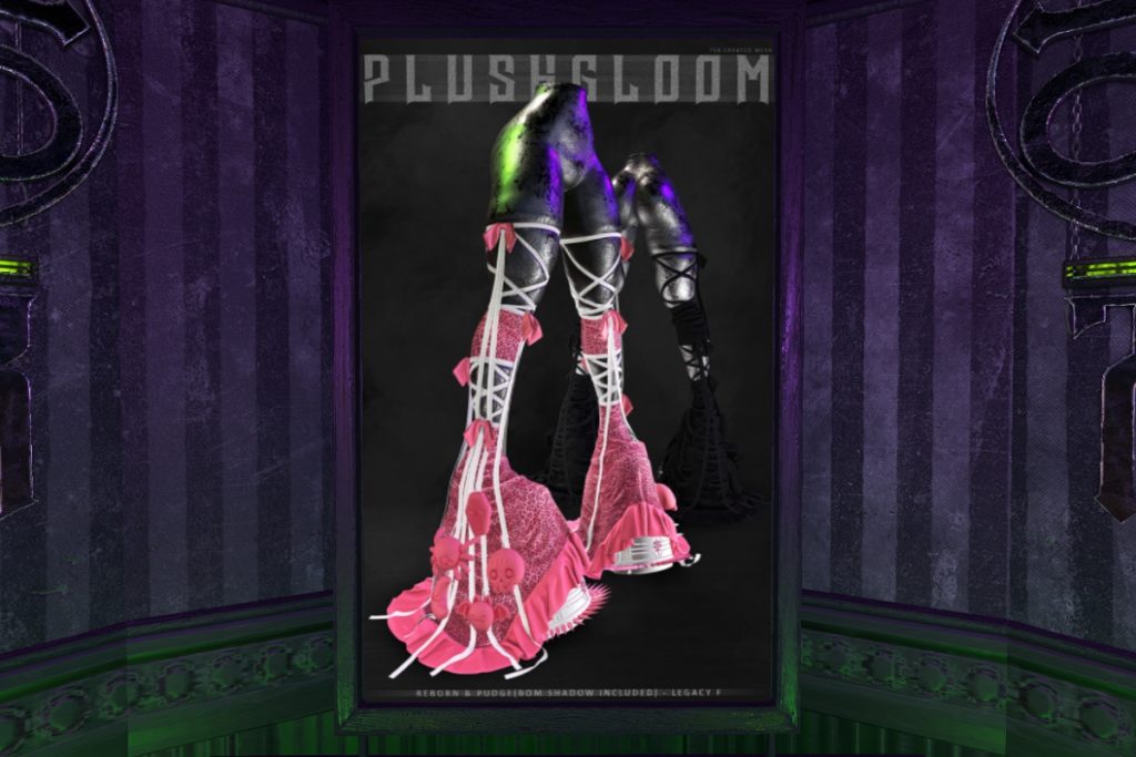 Plushgloom Stompers - Legacy/Reborn/+mods, L$349 each/L$1899F P
