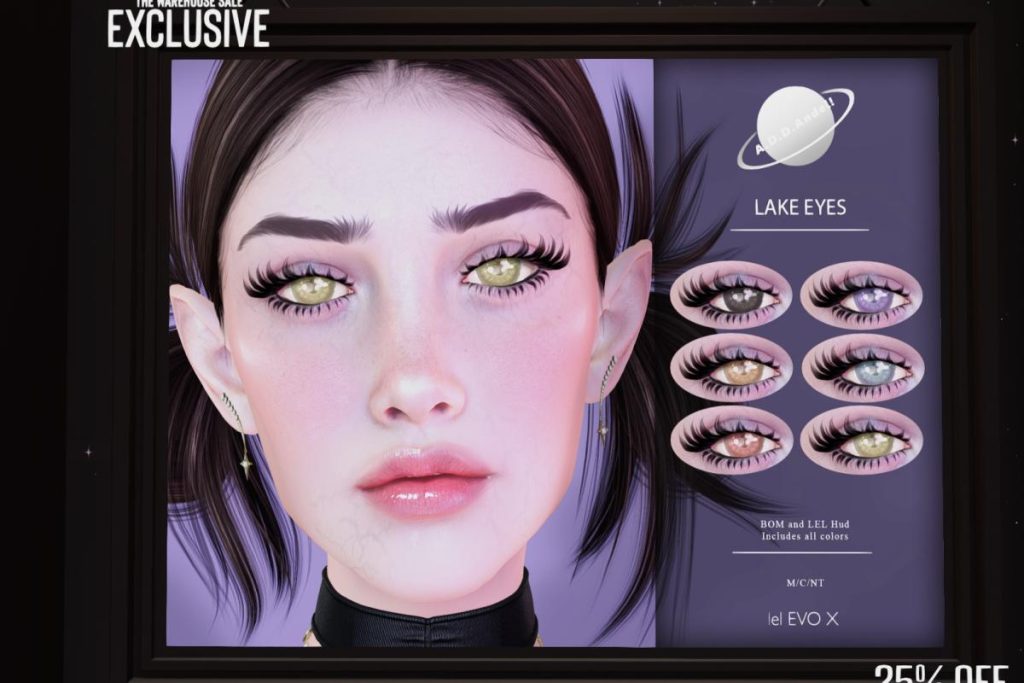 Lake Eyes - EvoX, L$195