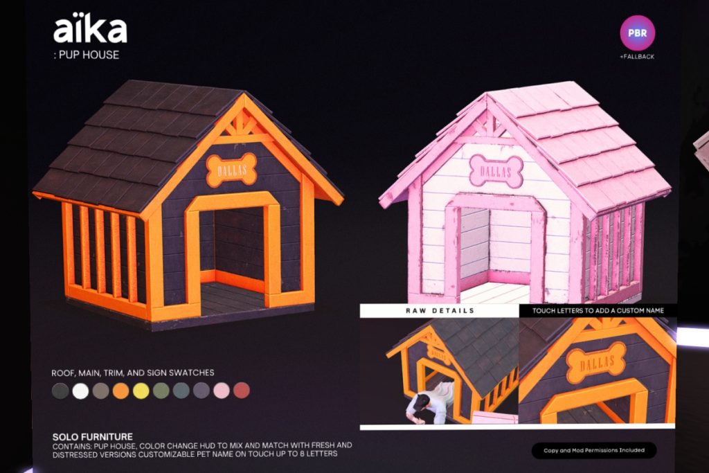 Pup House, L$599