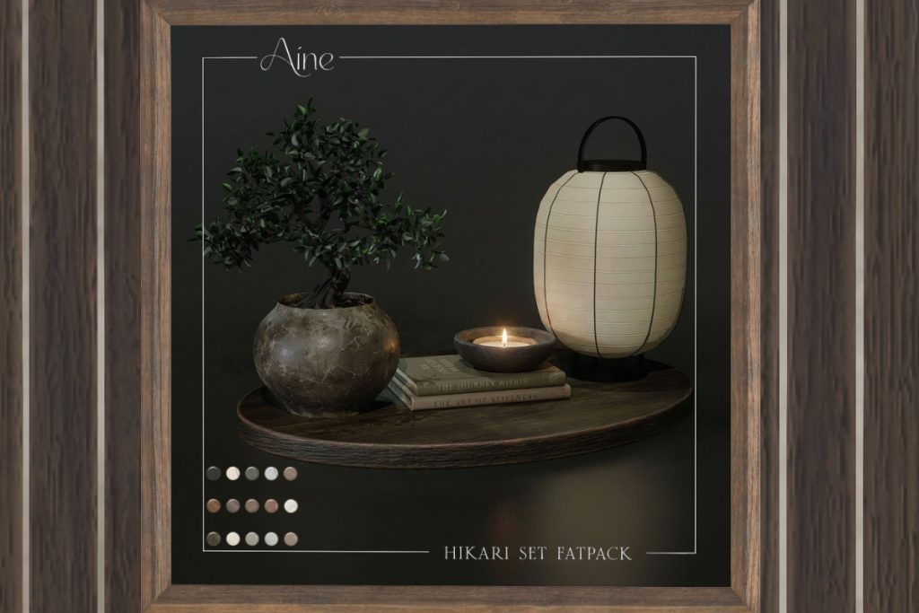 Hikari Set, L$399 each/L$699 FP