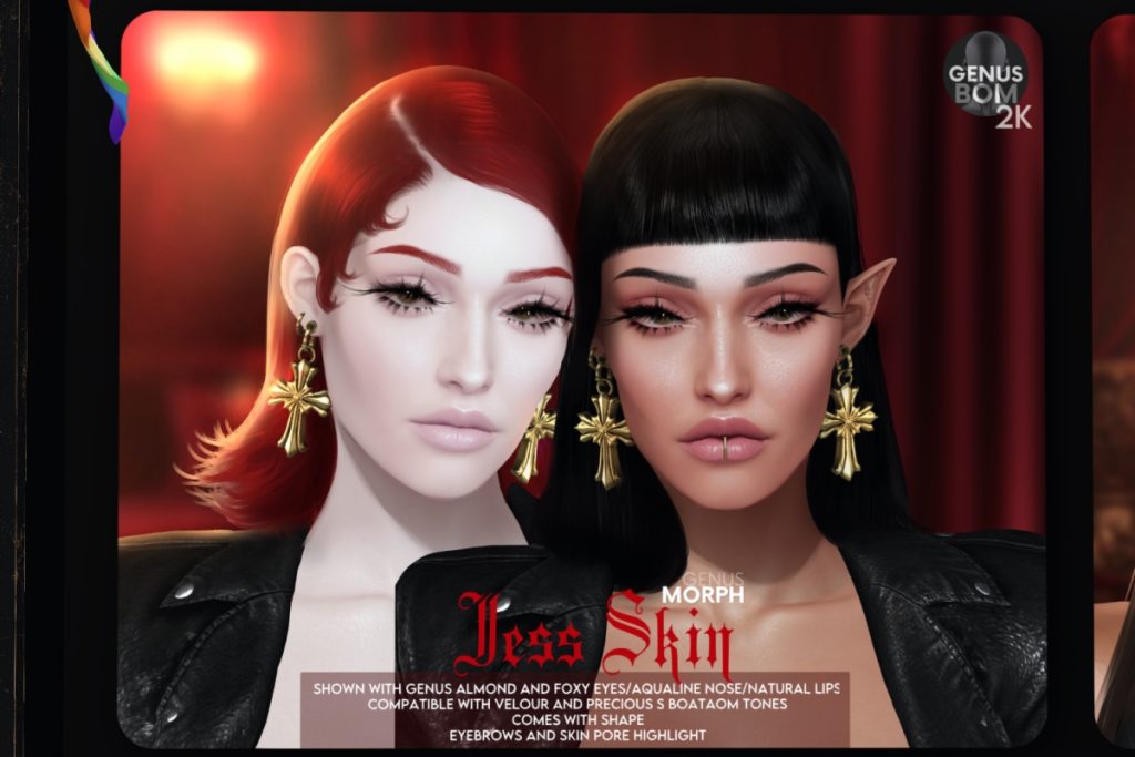 Jess Skin - EvoX, L$799 each/L$1799 FP