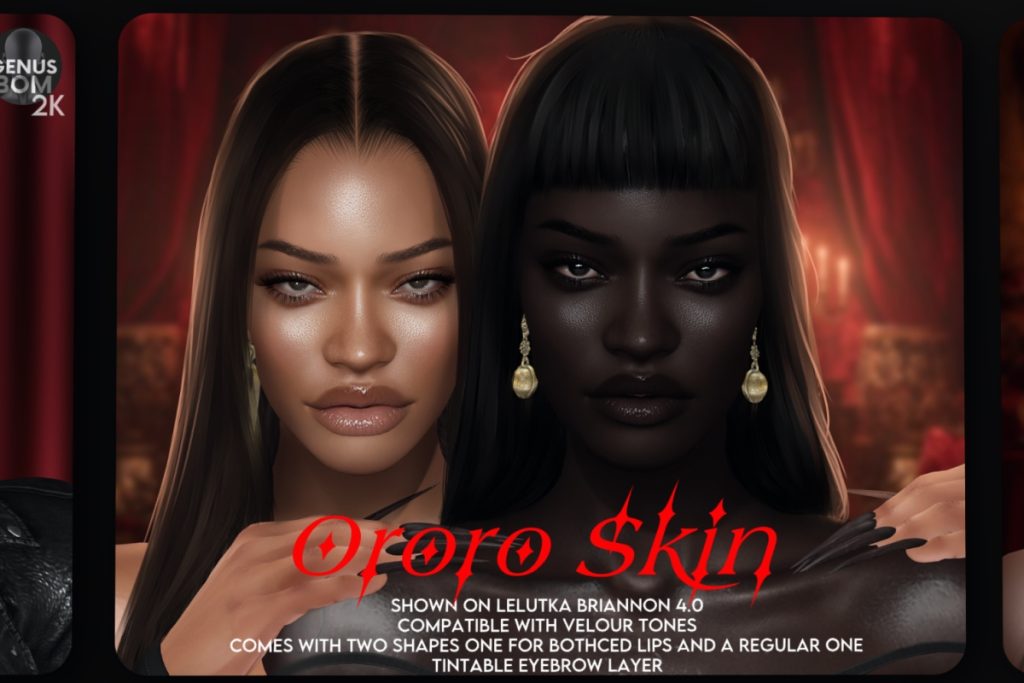 Ororo Skin - EvoX, L$799 each/L$1799 FP